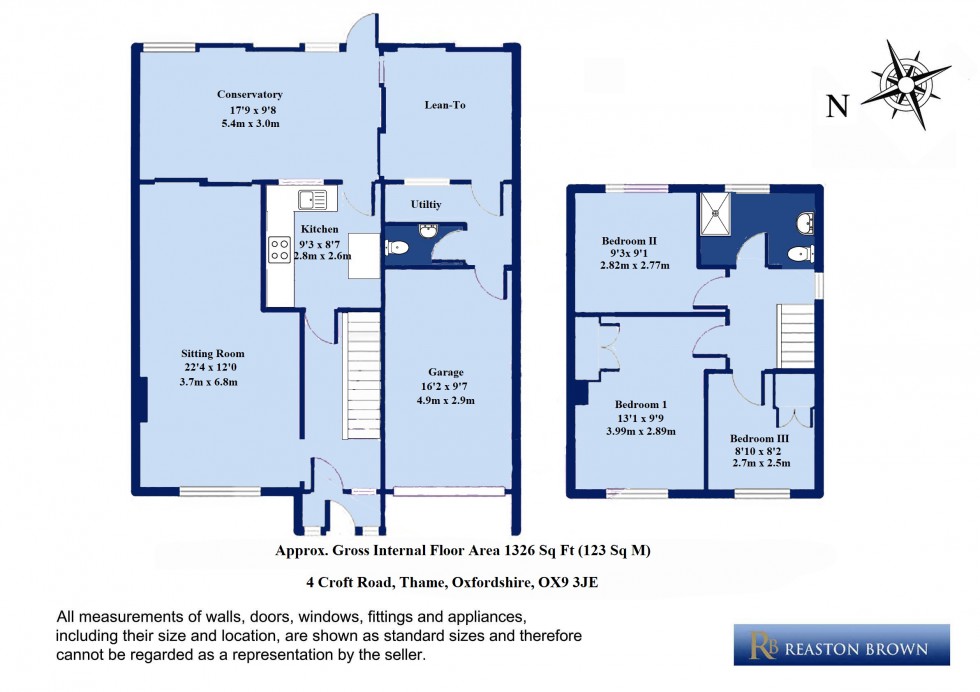 Floorplan for Thame Oxfordshire